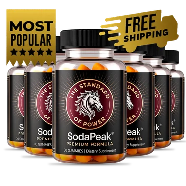 SodaPeak 6 bottles package, 180 servings